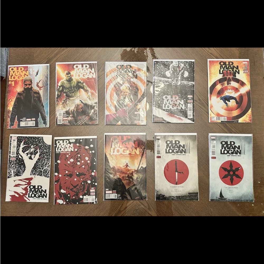 Complete Set Old‎ Man Logan #1-24
